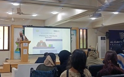 Vision to Venture Series with Mr. Ahmed Rauf Essa